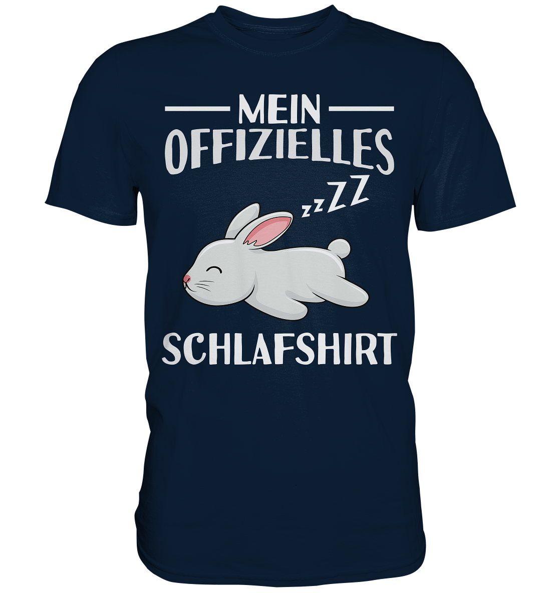 Offizielles Schlafshirt Nachthemd Schlafanzug Pyjama Hase T-Shirt
