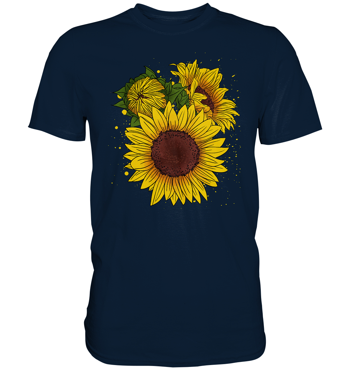 Sonnenblumen Shirt Garten Geschenk Gärtner