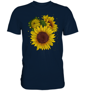 Sonnenblumen Shirt Garten Geschenk Gärtner