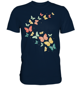 Farbenfrohe Bunte Schmetterling T-Shirt