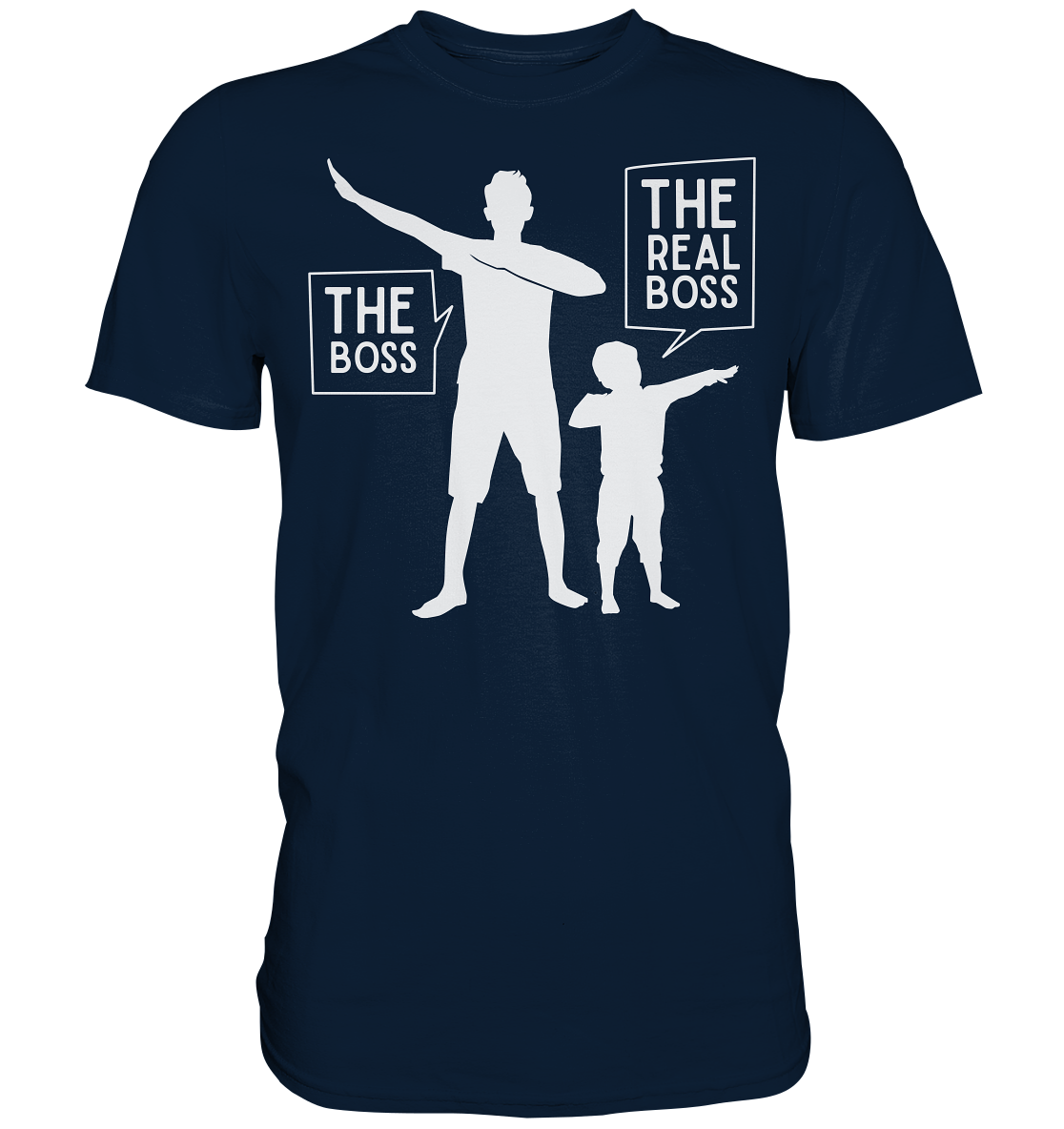 Vater Sohn Dabbing Papa und Kind T-Shirt
