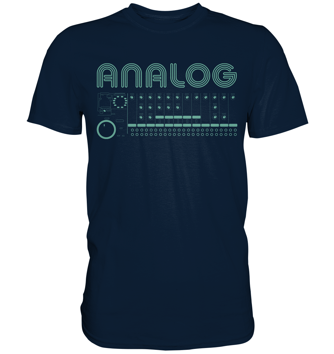 Retro Synthesizer Modular Analog T-Shirt