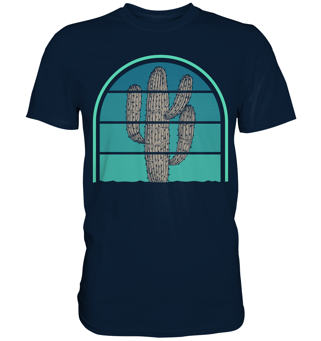 Retro Kaktus T-Shirt