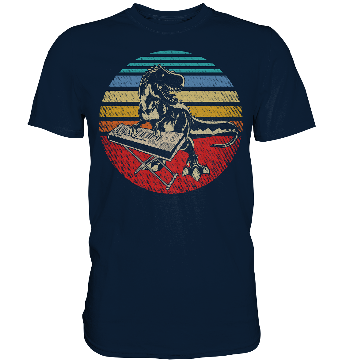 Retro Japan Synthesizer Analoger Musik Trex T-Shirt