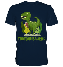 Laden Sie das Bild in den Galerie-Viewer, Dino American Football Dinosaurier T-Shirt
