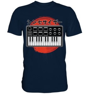 Modular Synthesizer Japanische Kalligrafie Analog T-Shirt