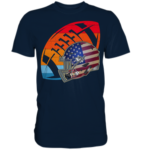 Retro American Football Helm T-Shirt