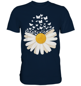 Gänseblume Schmetterlinge T-Shirt