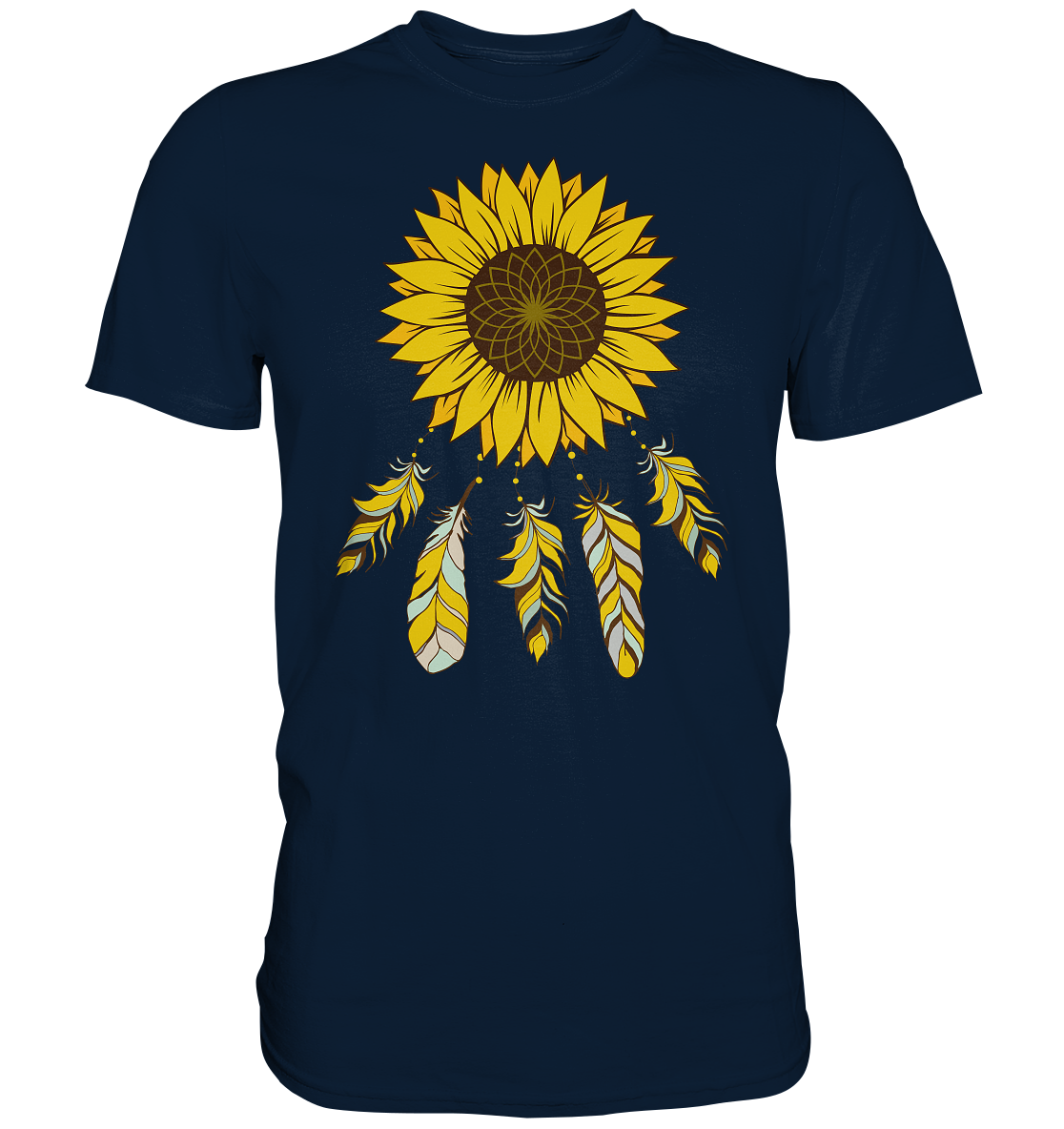 Traumfänger Sonnenblumen T-Shirt Garten Motiv Gärtner Geschenk