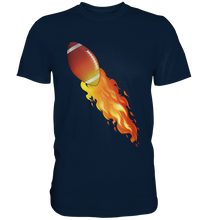 Laden Sie das Bild in den Galerie-Viewer, American Football Flammen T-Shirt

