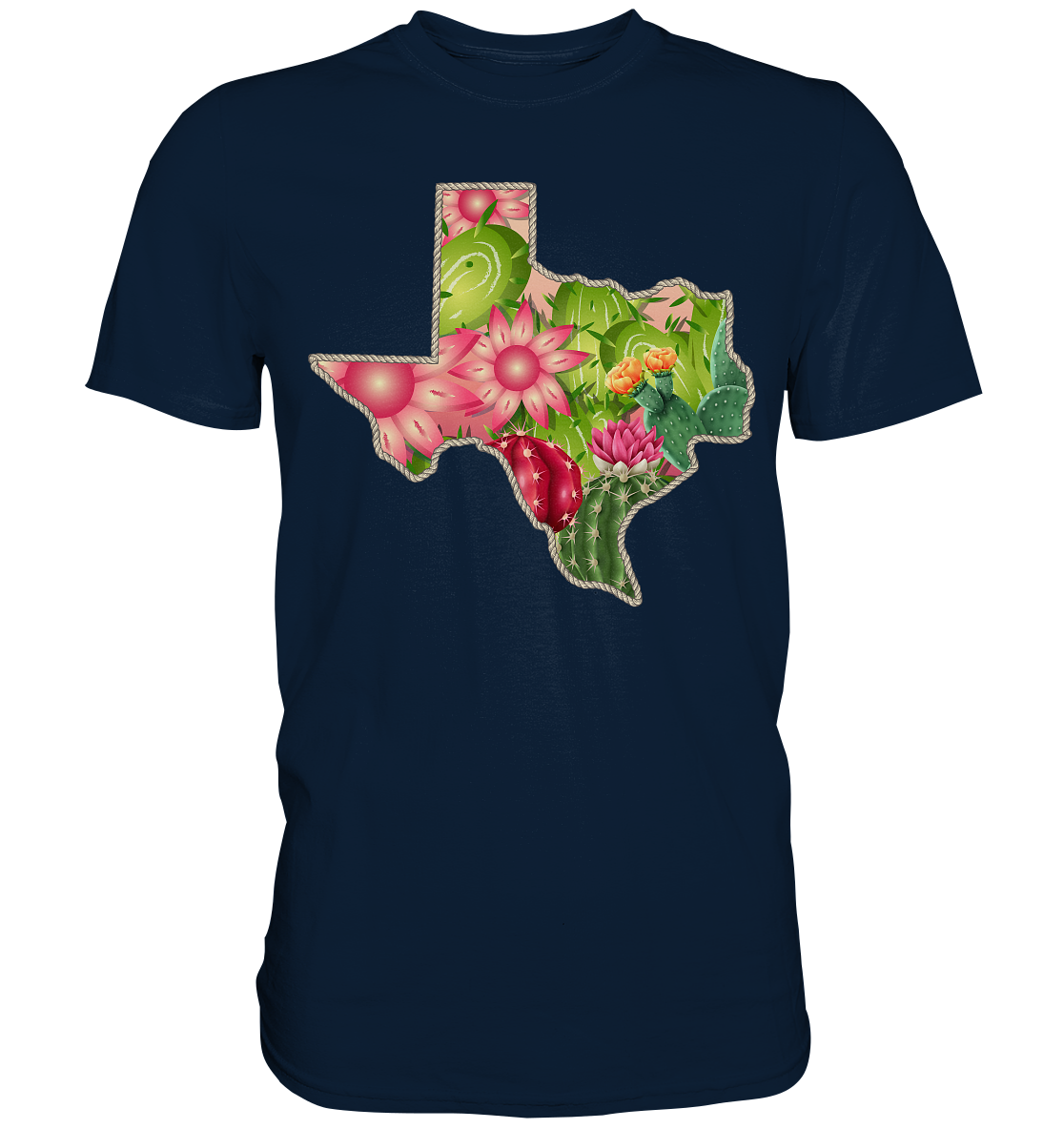 Texas Sukkulenten Kakteen Pflanzen Kaktus T-Shirt