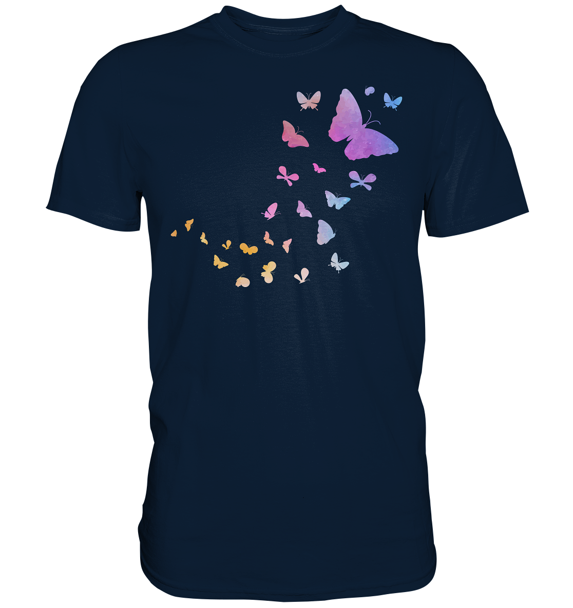Aquarell Schmetterlinge T-Shirt