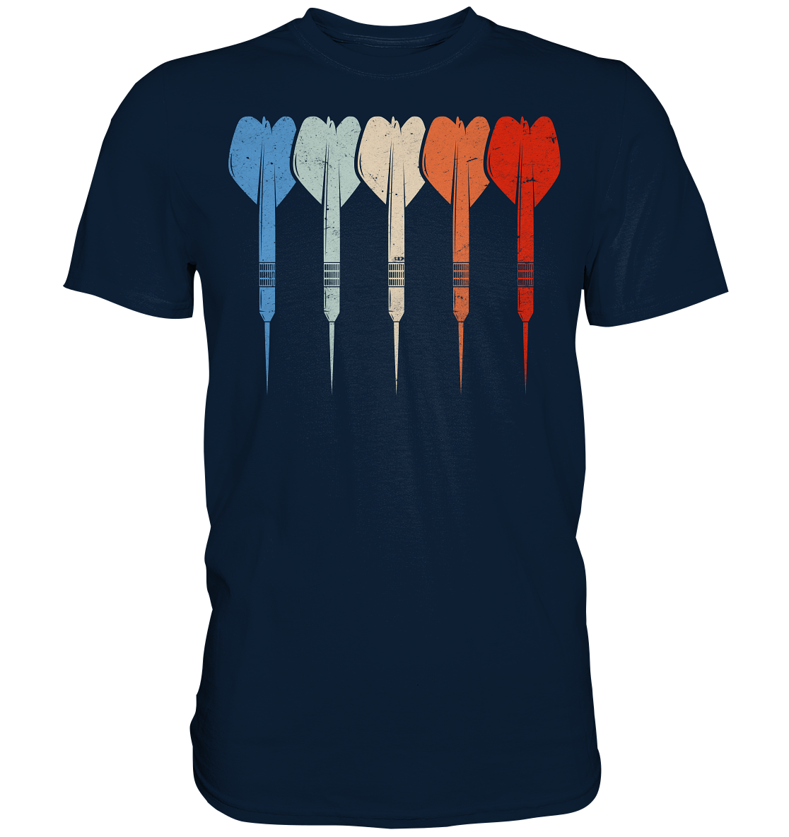 Vintage Darts Retro Dartpfeile T-Shirt