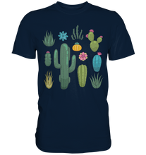 Laden Sie das Bild in den Galerie-Viewer, Kakteen T-Shirt Kaktus Sukkulenten Pflanzen
