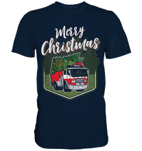 Laden Sie das Bild in den Galerie-Viewer, Merry Christmas Feuerwehr Weihnachten T-Shirt
