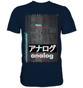 Synthesizer Glitch Japan Analog Modular Synth T-Shirt