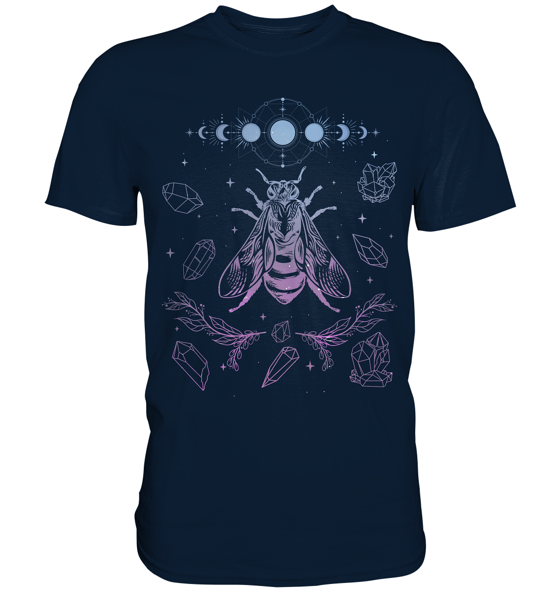 Mond Biene Insekten T-Shirt