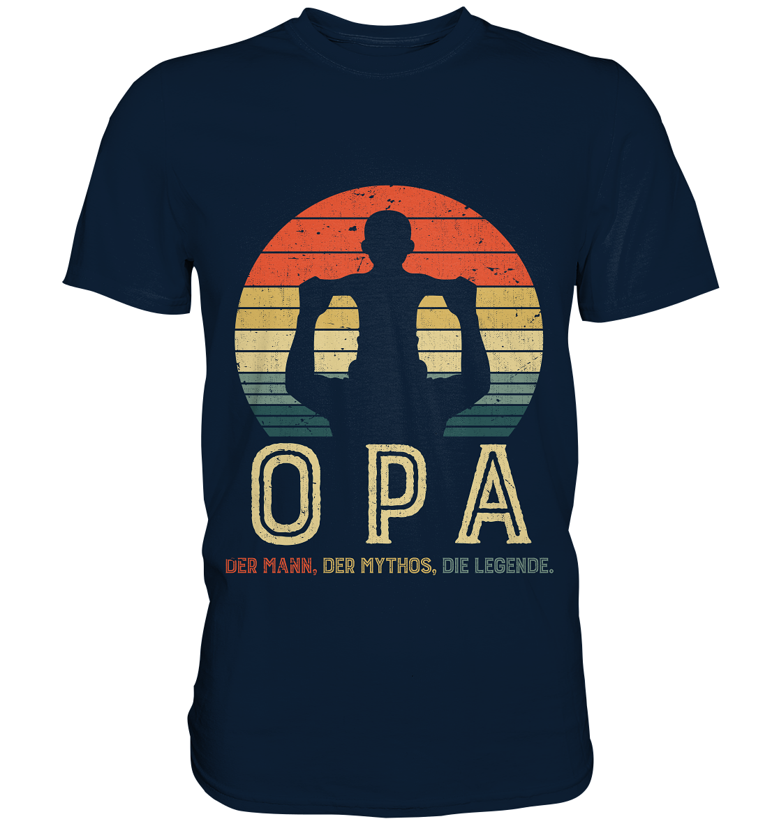 Opa und Enkel Liebe Herren Premium T-Shirt