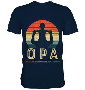 Opa und Enkel Liebe Herren Premium T-Shirt