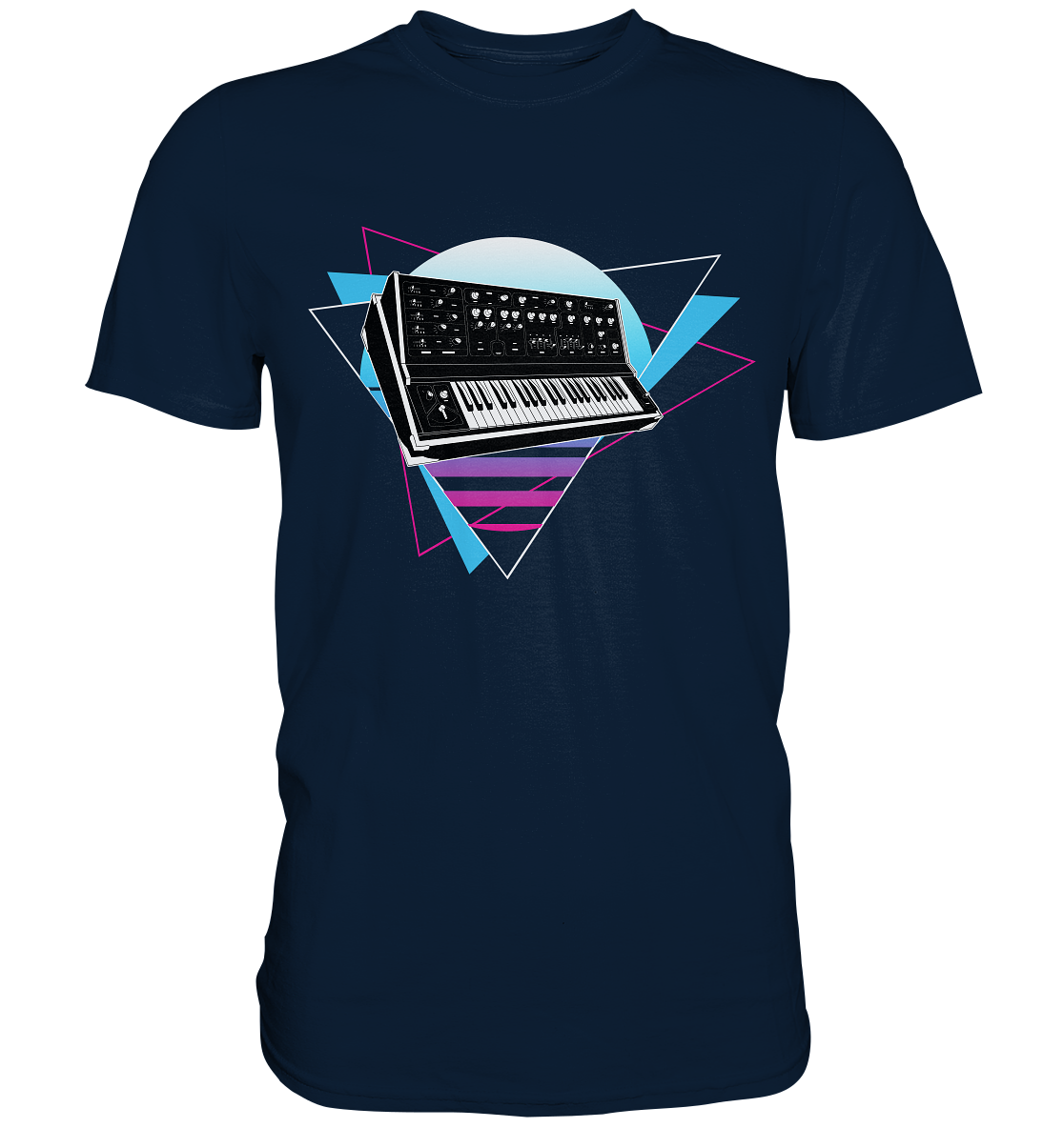 Modularer Synthesizer Analog Vaporwave Techno T-Shirt