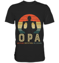 Opa und Enkel Liebe Herren Premium T-Shirt