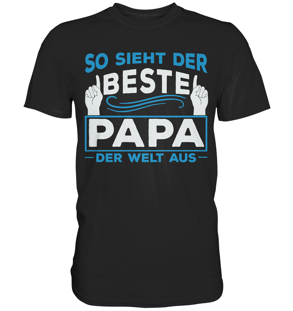 Beste Papa der Welt Vatertag Geschenk Vater T-Shirt