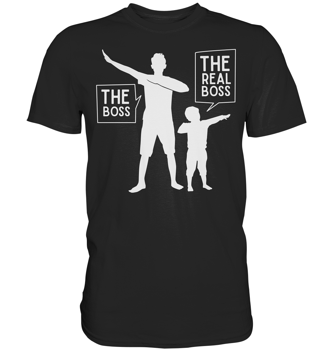 Vater Sohn Dabbing Papa und Kind T-Shirt
