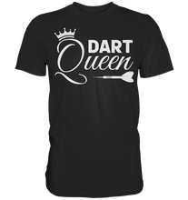 Laden Sie das Bild in den Galerie-Viewer, Dartspieler Königin Dartscheibe Dart Queen T-Shirt
