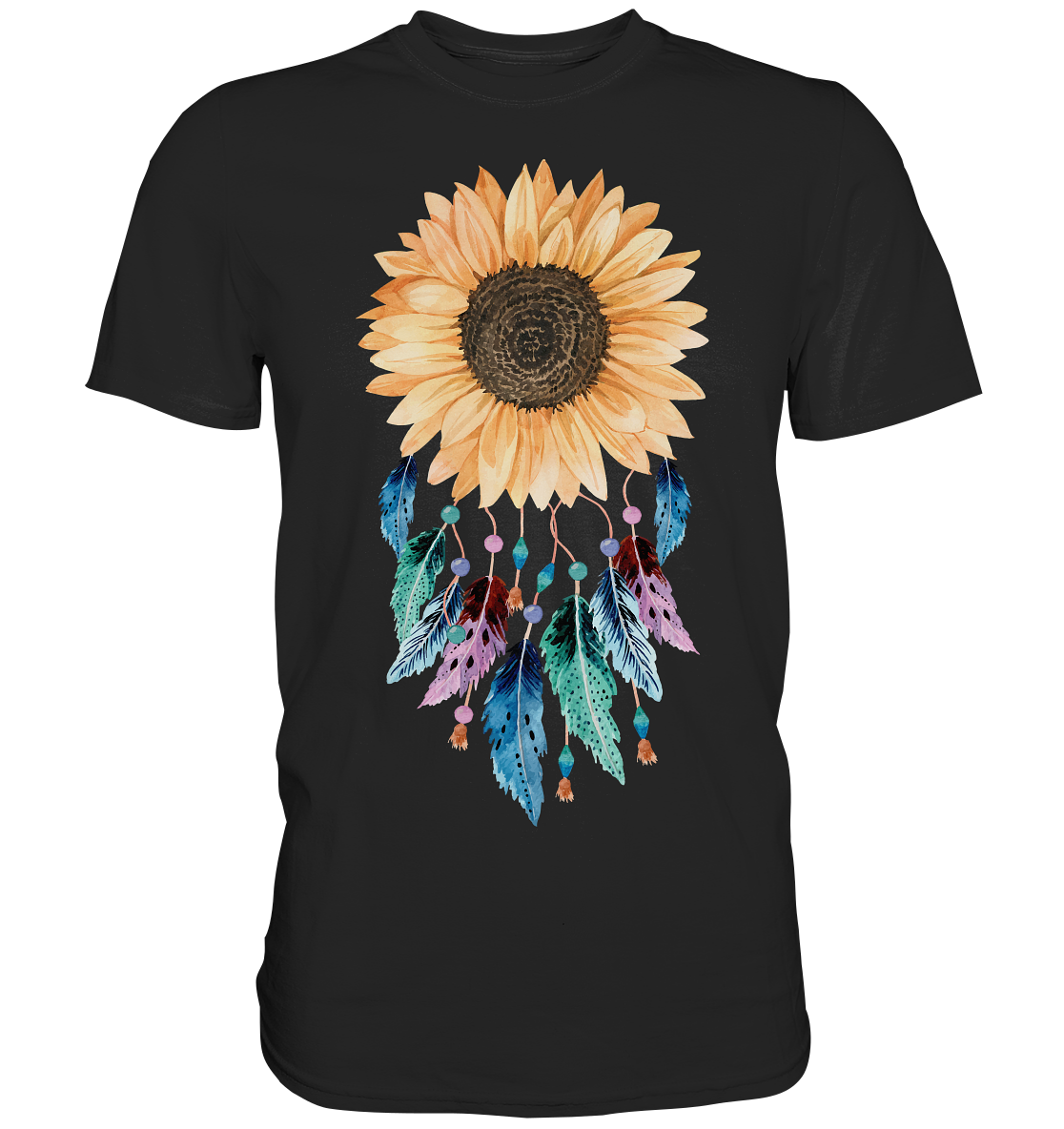 Traumfänger Sonnenblumen T-Shirt Gärtner Geschenk Garten