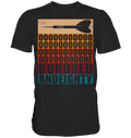 Vintage Darts Retro Pfeil 180 Einhundertachtzig T-Shirt