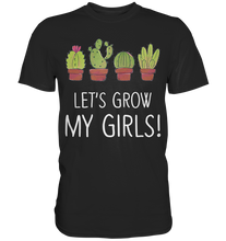 Laden Sie das Bild in den Galerie-Viewer, Sukkulenten Kakteen Pflanzen Kaktus T-Shirt
