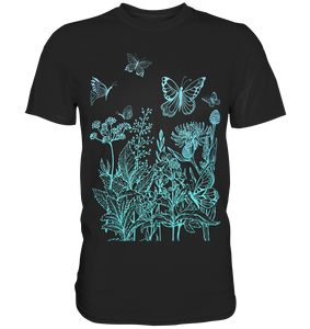 Natur Wiese Schmetterling T-Shirt