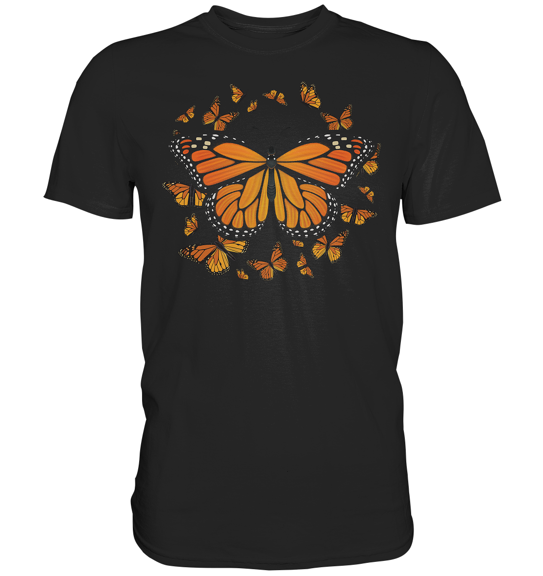 Frauen Monarch Schmetterling T-Shirt