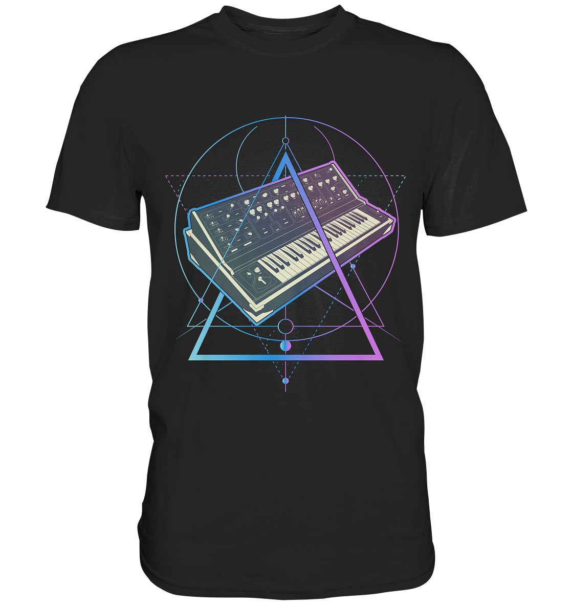 Synthesizer Analog Modular Pastel Goth Synth T-Shirt