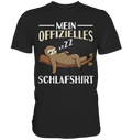 Offizielles Schlafshirt Nachthemd Schlafanzug Pyjama Faultier T-Shirt