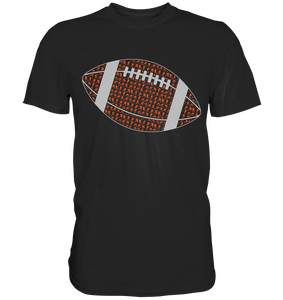 American Football Spieler Quarterback Defense T-Shirt