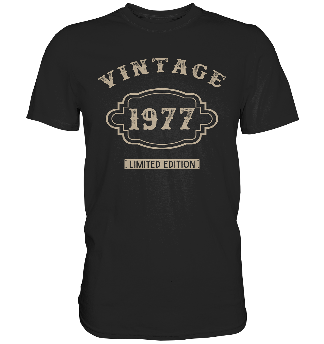 Vintage personalisiertes Geburtstagsshirt Herren Limited Edition