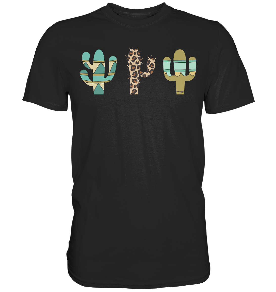 Kaktus Leopard Sukkulenten T-Shirt