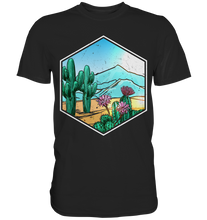 Laden Sie das Bild in den Galerie-Viewer, Wüste Sukkulenten Kakteen Pflanzen Kaktus T-Shirt

