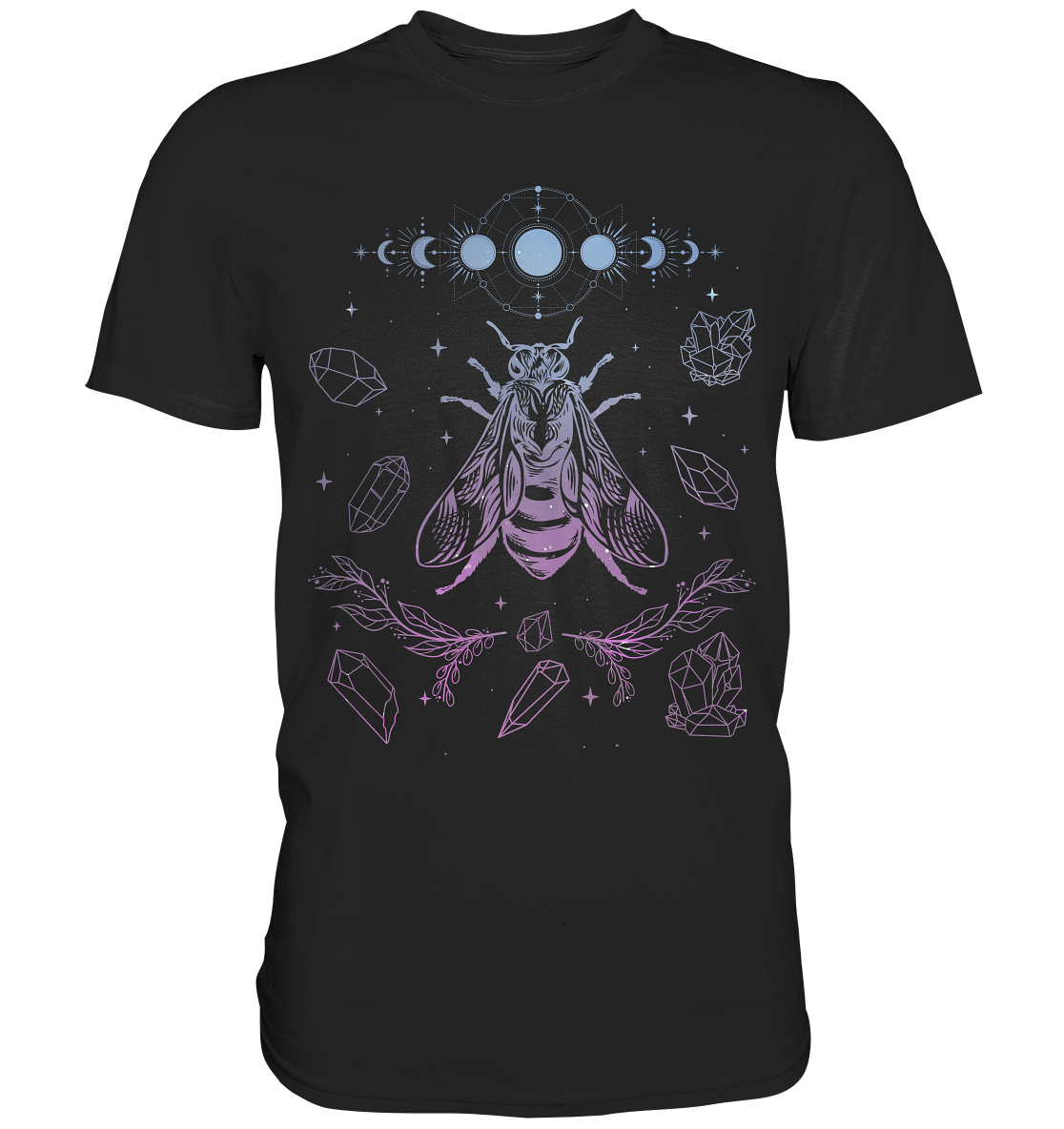 Mond Biene Insekten T-Shirt