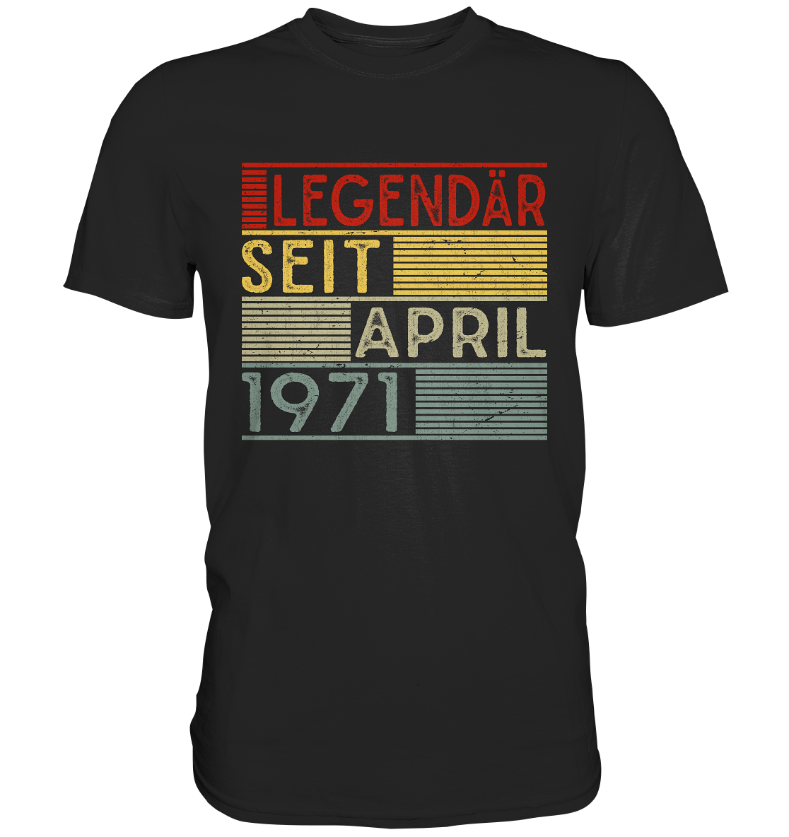 Männer Frauen Geburtstag Legendär seit personalisiertes T-Shirt