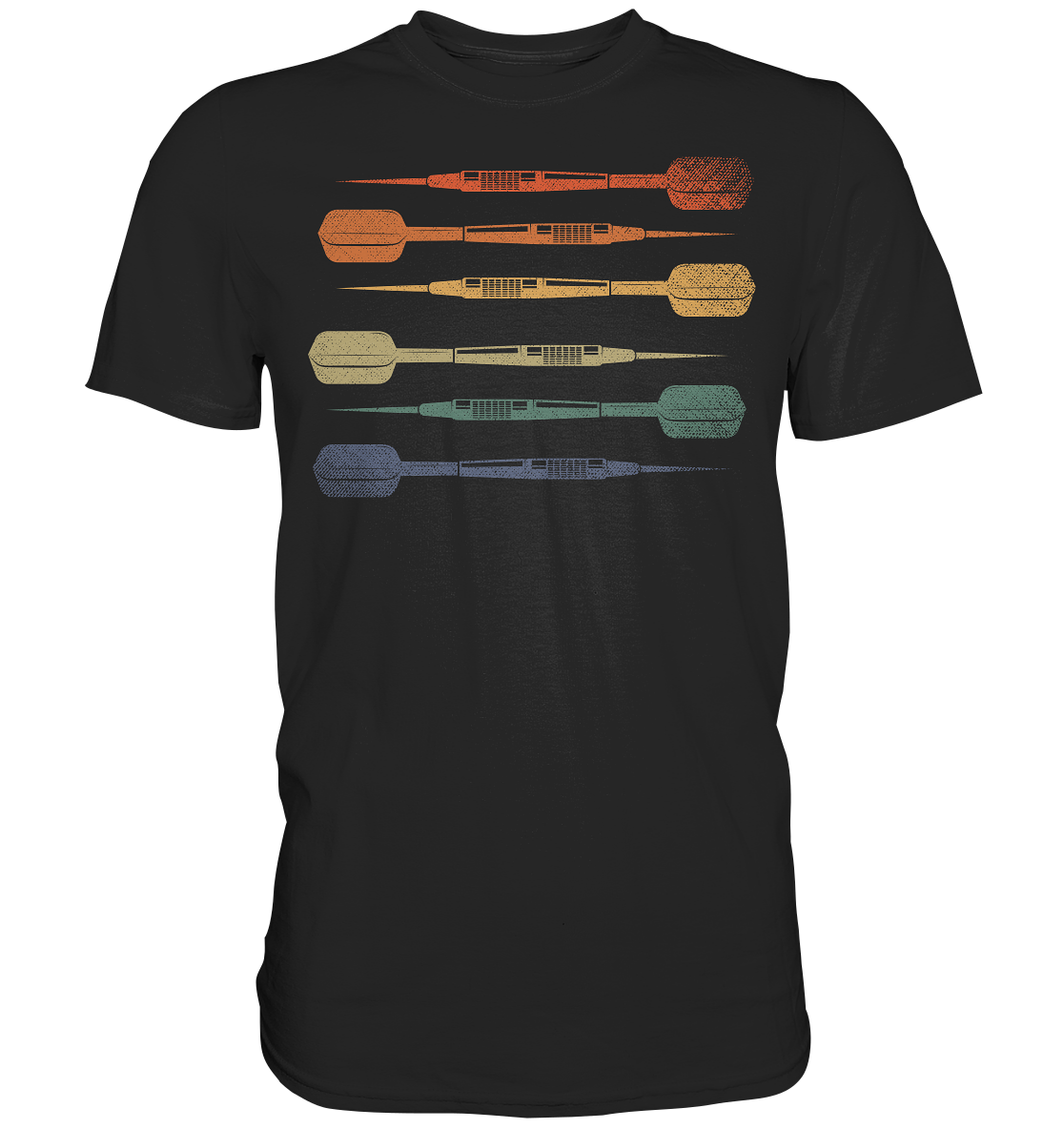 Vintage Dartpfeile Sport Dart T-Shirt