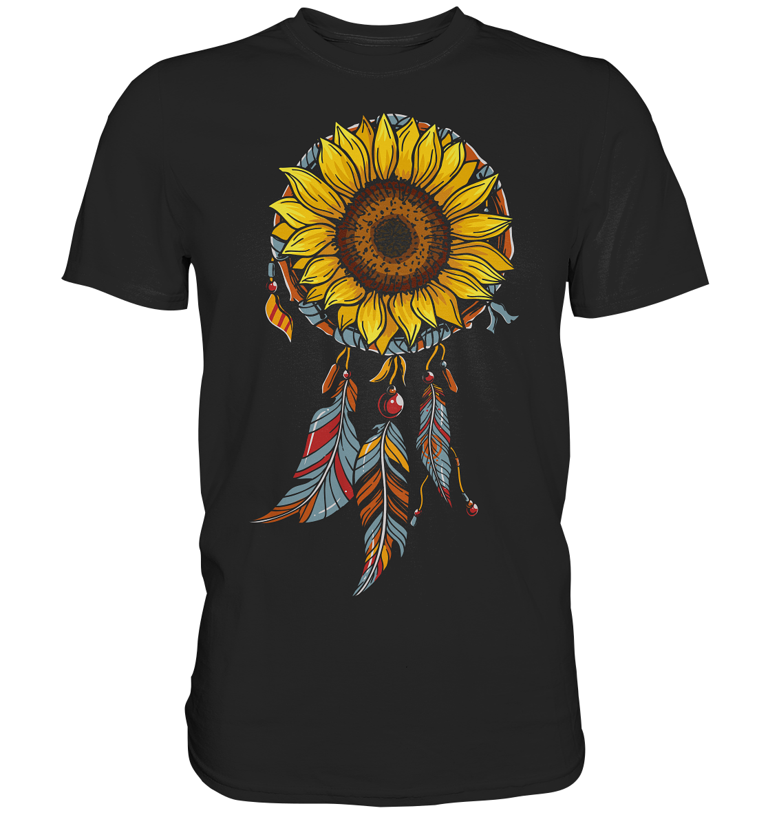Traumfänger Sonnenblumen Shirt Gärtner Geschenk Garten