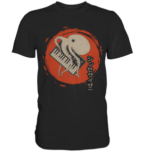 Japan Analog Synthesizer Octopus Synth Musik T-Shirt