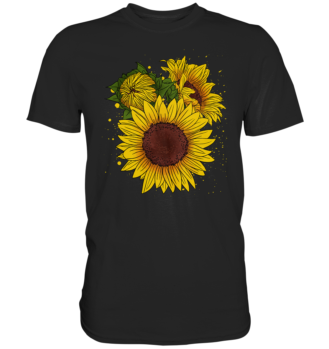 Sonnenblumen Shirt Garten Geschenk Gärtner