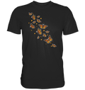 Frauen Monarch Schmetterling T-Shirt