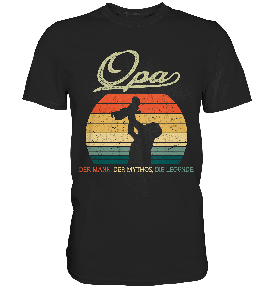 Opa Enkel Enkelkind Vatertag Geschenk T-Shirt