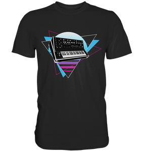 Modularer Synthesizer Analog Vaporwave Techno T-Shirt