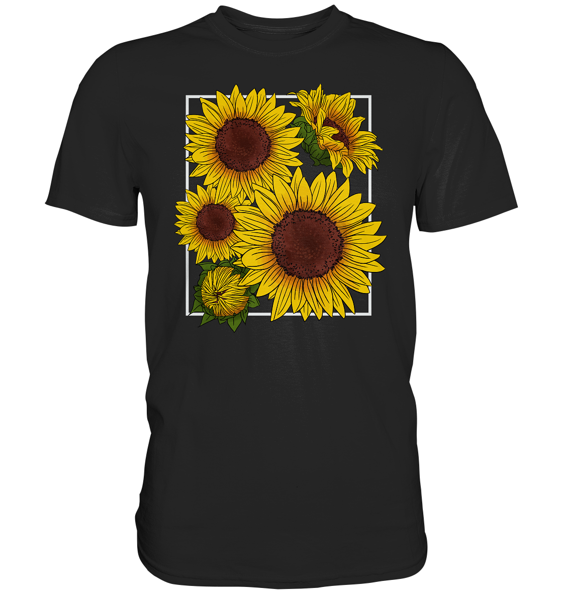 Sonnenblumen T-Shirt Gärtner Geschenk Garten