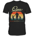 Opa Enkelkinder Großvater Geschenk Vatertag T-Shirt
